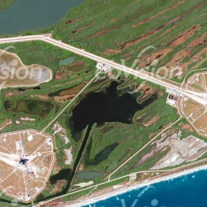Cape Canaveral - Raketenstartrampen mit den Starttürmen