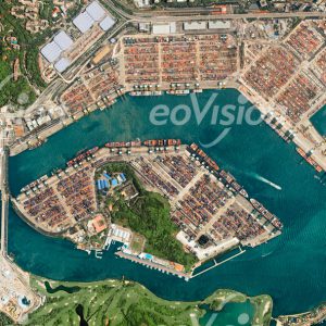 Singapur - weltgrößter Containerhafen