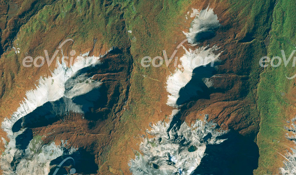 Rio Pico - patagonischen Feuchtwälder in den Anden