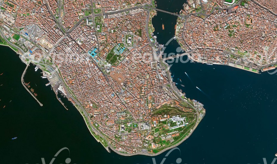 Istanbul - wichtige Rolle bei der Kontrolle der vorbeiführenden Schiffsroute