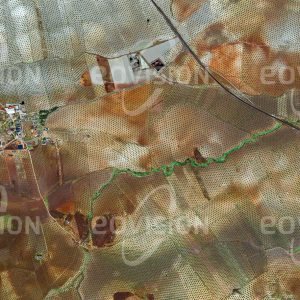 Das Satellitenbild "JAÉN - Spanien" ist dem Bildband "HUMAN FOOTPRINT - Satellitenbilder dokumentieren menschliches Handeln" entnommen. Bildbeschreibung: Jeder Punkt ein Olivenbaum - die Region um Jaen ist mit 50 Millionen Bäumen das größte Olivenanbaugebiet der Welt.