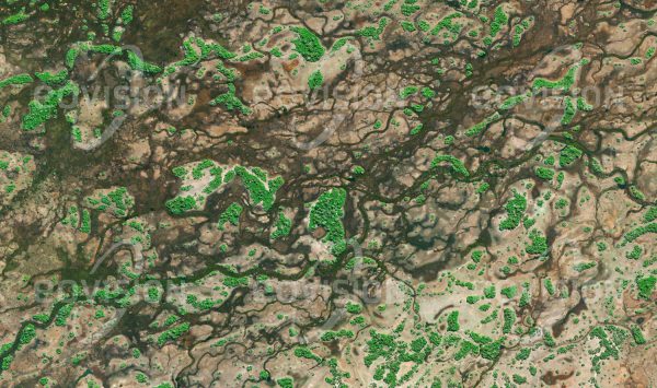 Das Satellitenbild "PANTANAL - Brasilien" ist dem Bildband "WASSER - Entdeckung des Blauen Planeten" entnommen. Bildbeschreibung: Mit einer Fläche von etwa 200 000 Quadratkilometern gehört das überwiegend in Basilien liegende Pantanal zu den weltweit größten Feuchtgebieten. Während der Regenzeit fließt das Wasser aus der flachen Ebene nur langsam ab, sodass vier Fünftel der Fläche bis zu fünf Meter unter Wasser stehen können. Die Tier- und Pflanzenwelt des Pantanal wird in Naturreservaten geschützt, ist aber durch landwirtschaftliche Nutzung des Gebietes bedroht.