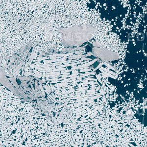 Das Satellitenbild "KING EDWARD VIII GULF - Antarktis" ist dem Bildband "UNTOUCHED NATURE - Naturlandschaften in Satellitenbildern" entnommen. Bildbeschreibung: Treibeis vor der Ostantarktis im antarktischen Herbst zeigt die weitgehende Auflösung des Meereises an, das großteils einjährig und nicht dicker als ein Meter ist. Vereinzelte Eisberge zwischen den Eisschollen stammen von den Rändern der Eisschelfe. Während des antark­tischen Winters nimmt die Fläche des Meer­eises vor der Küste stark zu und erreicht ein Maximum, das etwa der Fläche der Antarktis selbst entspricht.
