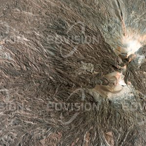 Das Satellitenbild "TOUSSIDÉ VULKAN - Tschad" ist dem Bildband "WÜSTEN - Lebensraum der Extreme" entnommen. Bildbeschreibung: Zu diesem Bild gibt es keine Bildbeschreibung