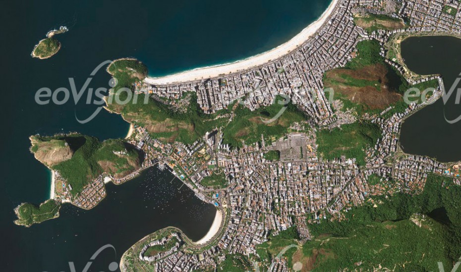 Rio de Janeiro - Granithügel prägen das Stadtbild